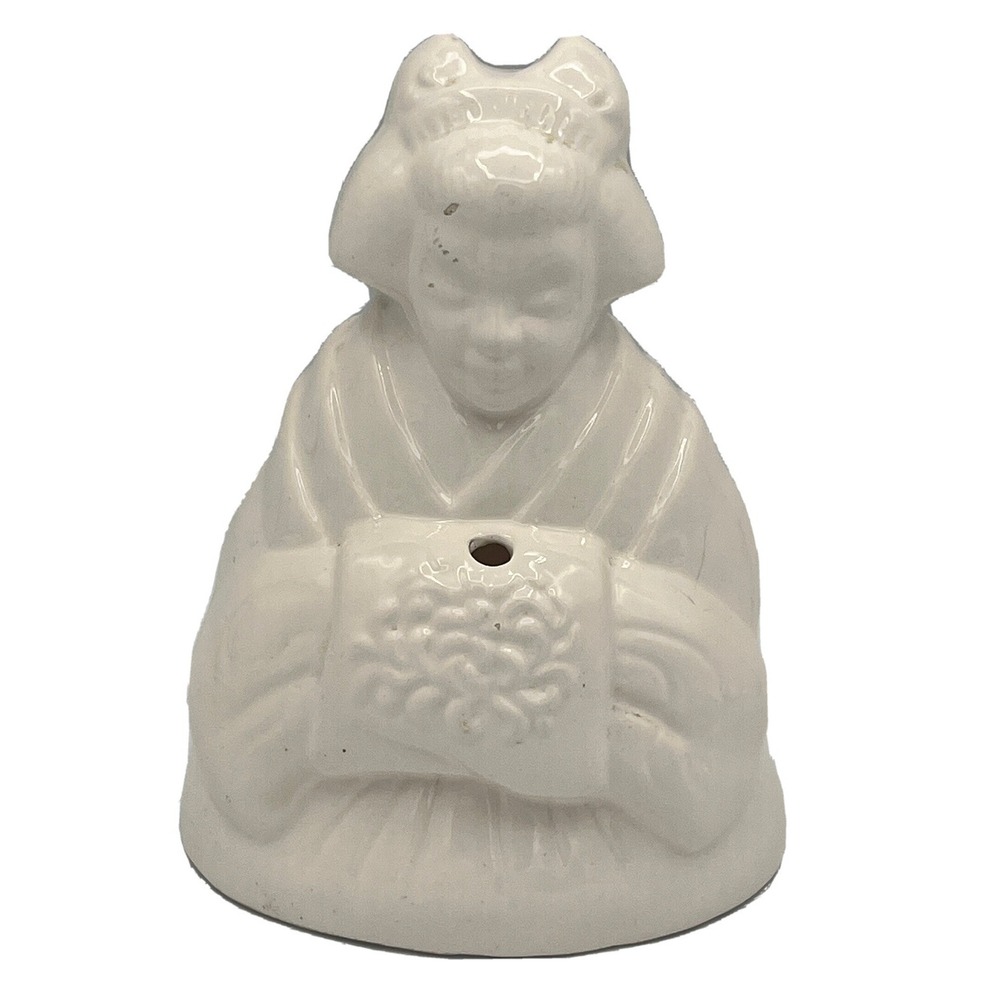 Vintage Benihana‎ White Ceramic Geisha Tiki Bar Mug (B)